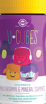 Solgar U-Cubes Multivitamin ve Mineral Gummies